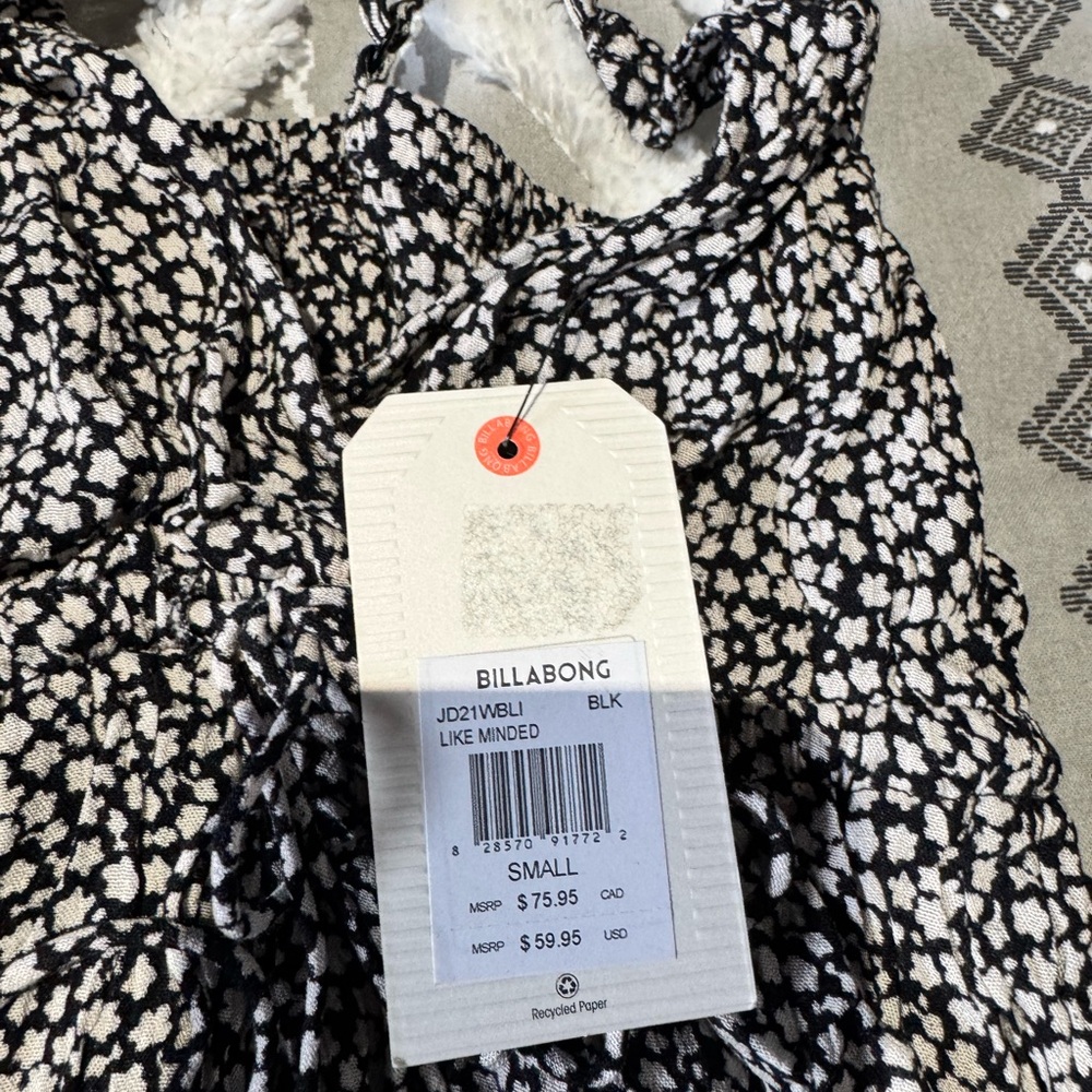 Black and White Polka Dot Dress - Picture 5 of 5